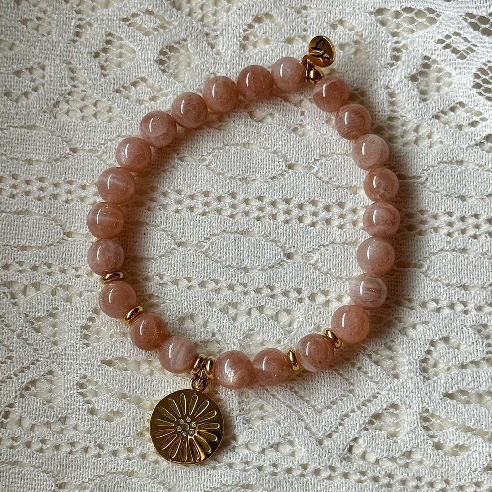 T Jazelle Gemstone Beaded Bracelet
